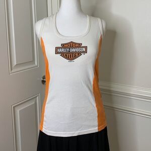 Harley Davidson motorcycle tank top